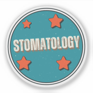 Stomatologie Aufkleber