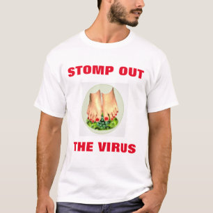 STOMP OUT THE VIRUS RETTE DAS SHIRT DER britischen