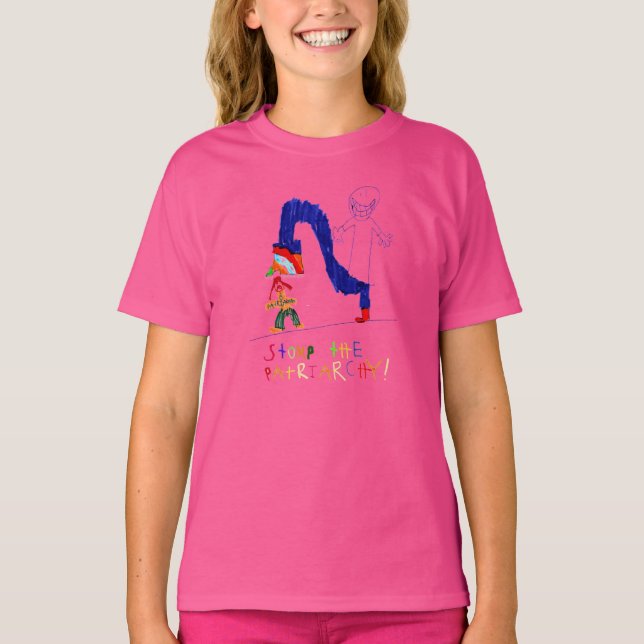 Stomp the Patriarchy T-Shirt (Vorderseite)