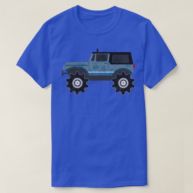 STOMPER 4x4 Vintag Grau T-Shirt (Design vorne)