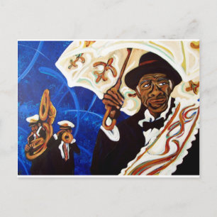 Stompin' Tchoupitoulas Postkarte