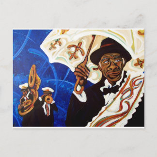 Stompin' Tchoupitoulas Postkarte
