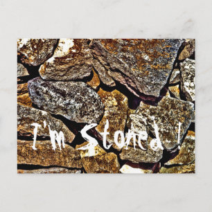 Stone Abstrakt Postkarte