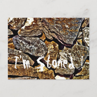 Stone Abstrakt Postkarte
