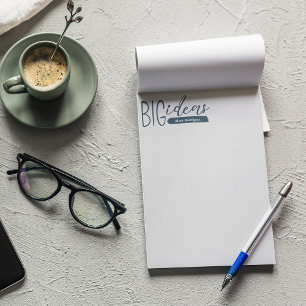 Stone Blue Big Ideas Notizblock