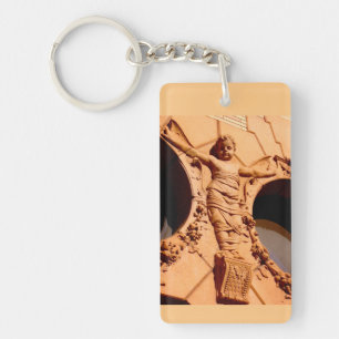 Stone Bürger-Granit-Baby in Schluckkleider 2 Schlüsselanhänger