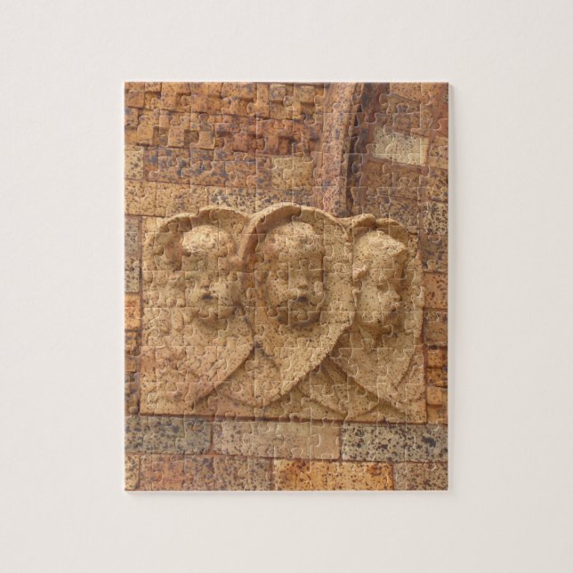 Stone Citizen drei Granit-Säuglinge Puzzle (Vertikal)