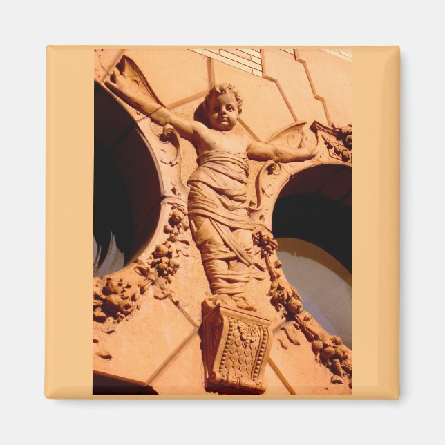 Stone Citizens - Granitbaby in schwindelerregender Magnet (Vorne)