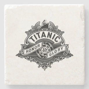 Stone Coaster TITANIC: HONOR AND GLORY Steinuntersetzer