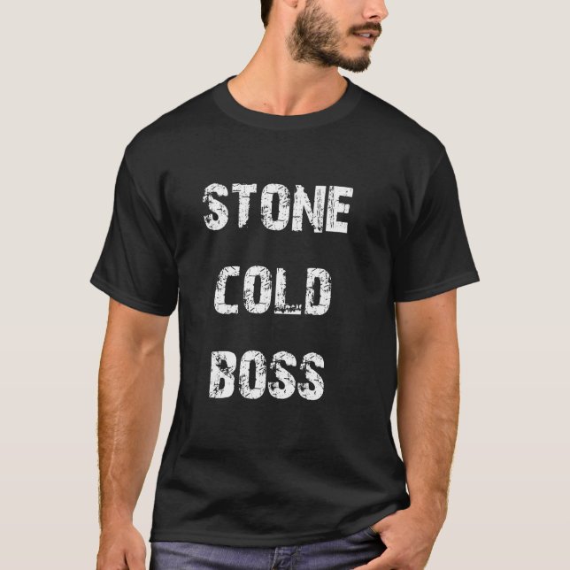 Stone Cold Boss T-Shirt (Vorderseite)