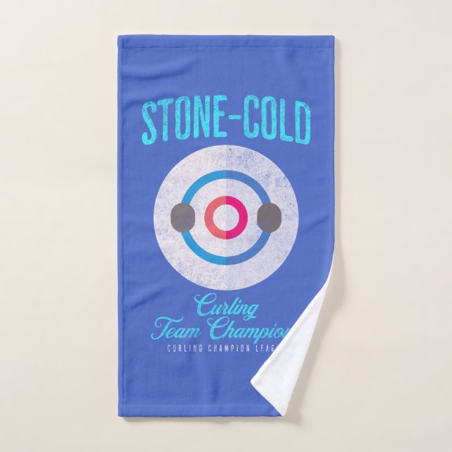 Stone-Cold Curling Champions Handtuch (Handtuch)