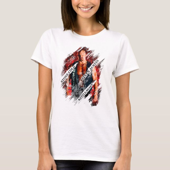 Stone Cold Steve Austin Artwork T-ShirtStone Kälte T-Shirt (Vorderseite)