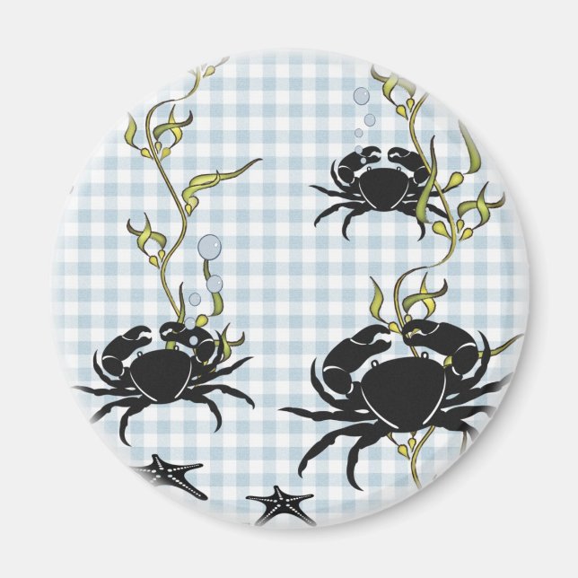 Stone Crab 2.25" Magnet (Vorne)