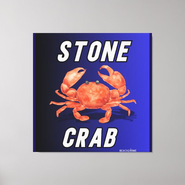 Stone Crab Leinwanddruck (Vorderseite)