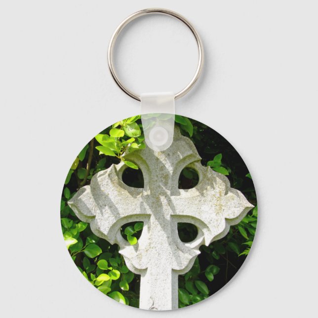 Stone Cross Keyring Schlüsselanhänger (Vorderseite)