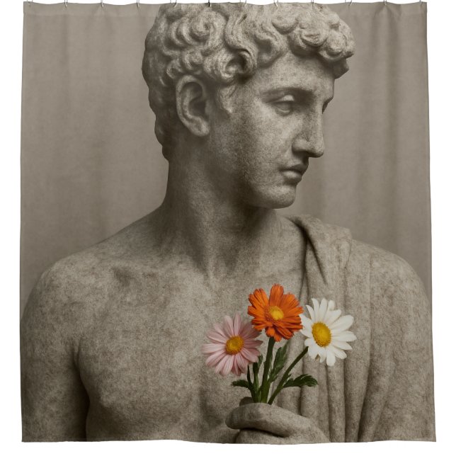 stone duschvorhang (Vorderseite)