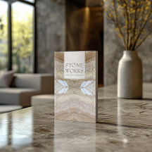 Stone Fabrication Works Luxuriöse Visitenkarte
