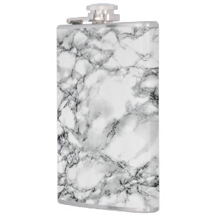 Stone Flasche aus weißem Marmor Flachmann
