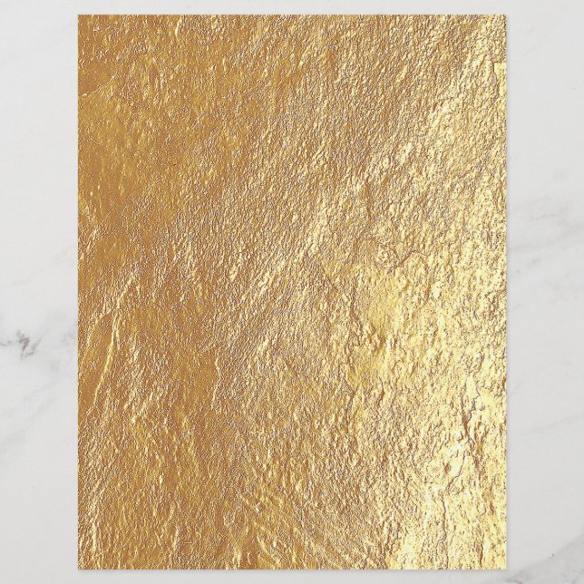 Stone Gold & Silver 2 Side Scrapbook Paper (Vorderseite)