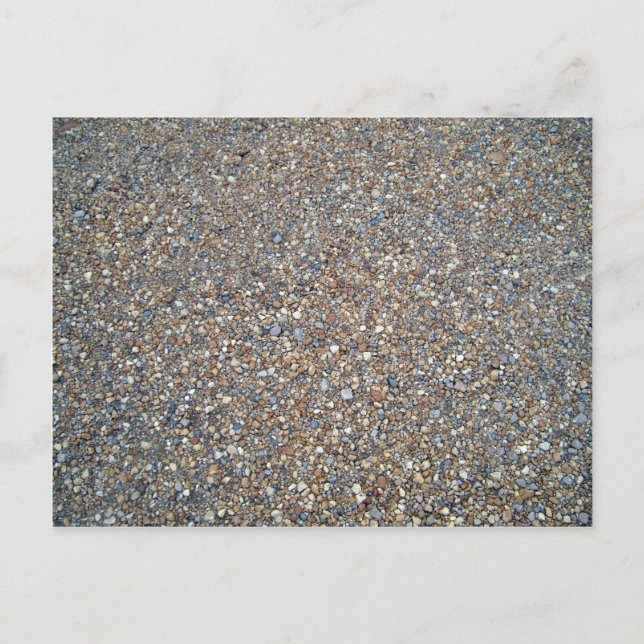 Stone Gravel Texture Postkarte (Vorderseite)