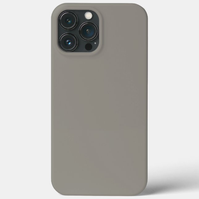 Stone Gray Case-Mate iPhone Hülle (Rückseite)