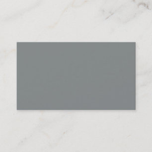 Stone Gray Personalisiert Gray Color Background Visitenkarte