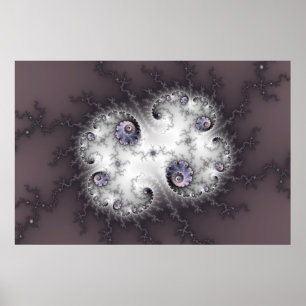 Stone Guardian - Fraktal Art Poster