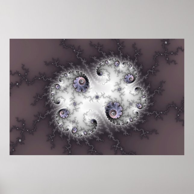 Stone Guardian - Fraktal Art Poster (Vorne)