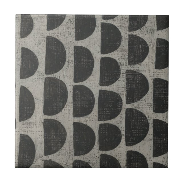 Stone - Halbkreise Fliese (Vorderseite)