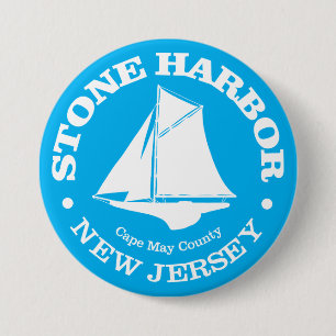 Stone Harbor (Sloop) Button