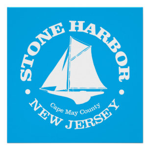 Stone Harbor (Sloop) Poster