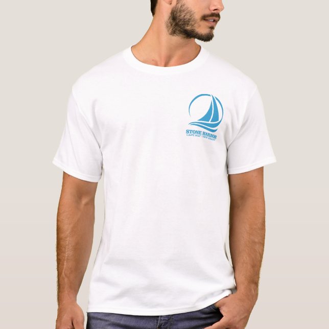 Stone Harbor (Sloop) T-Shirt (Vorderseite)