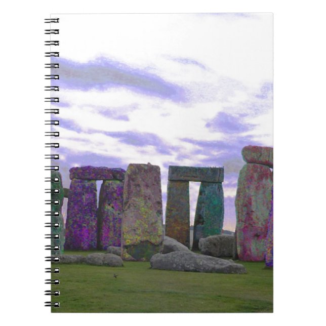 Stone Henge Notizblock (Vorderseite)