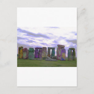 Stone Henge Postkarte