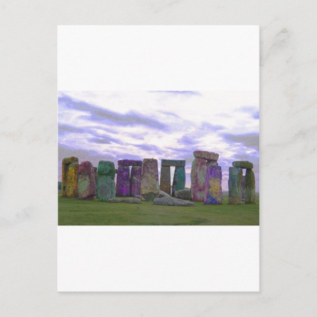 Stone Henge Postkarte (Vorderseite)