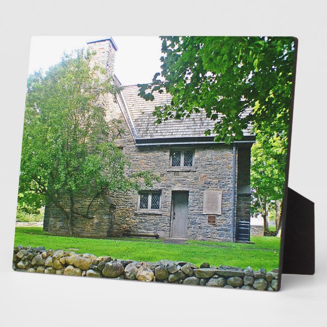 Stone House Plaque Fotoplatte (Seite)