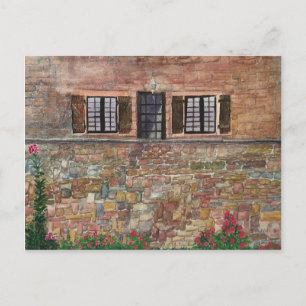 STONE HOUSE POST CARD POSTKARTE
