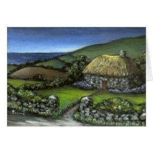 Stone-Hütte in Donegal