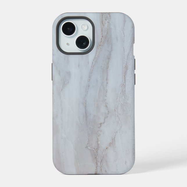 Stone iPhone 15 Hülle (Rückseite)