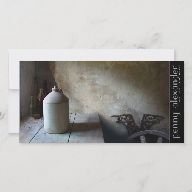 Stone Jar Color Foto Card (Vorderseite)