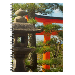 Stone Lantern and Torii Gate Notizblock
