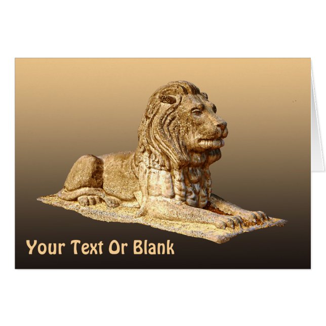 Stone Lion (Vorderseite (Horizontal))