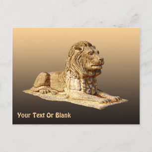 Stone Lion Postkarte