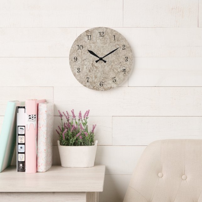 Stone Look Küchenuhren Große Wanduhr (Lesesaal)