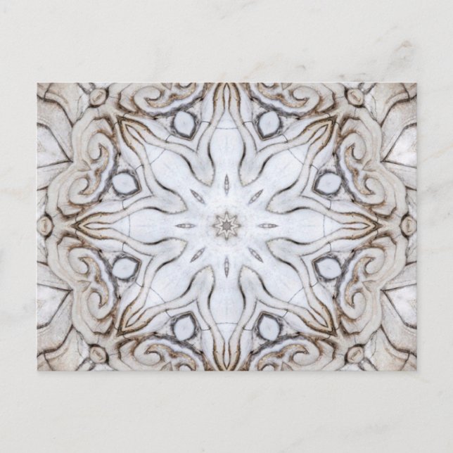 Stone Mandala Postkarte (Vorderseite)