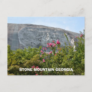 Stone Mountain Georgia Monument to the Confederacy Postkarte