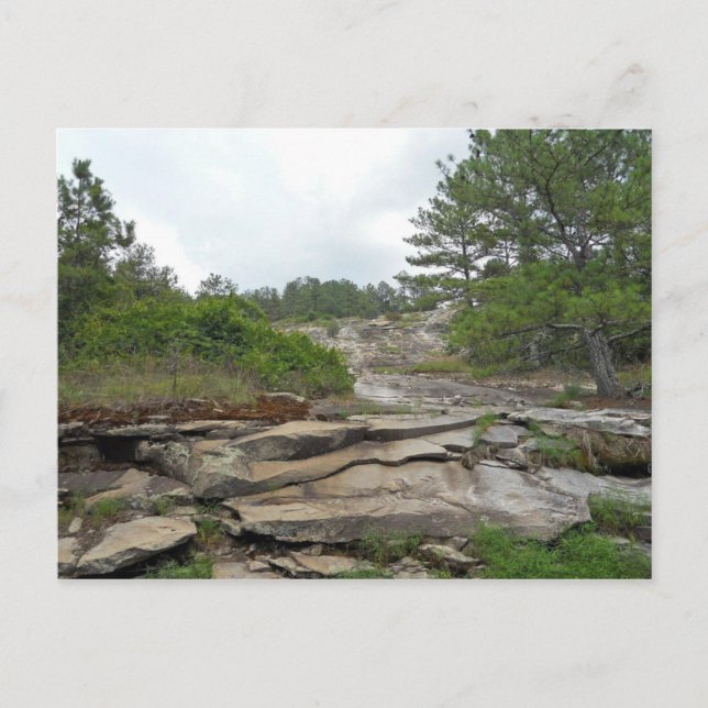 Stone Mountain, Georgia Postkarte (Vorderseite)