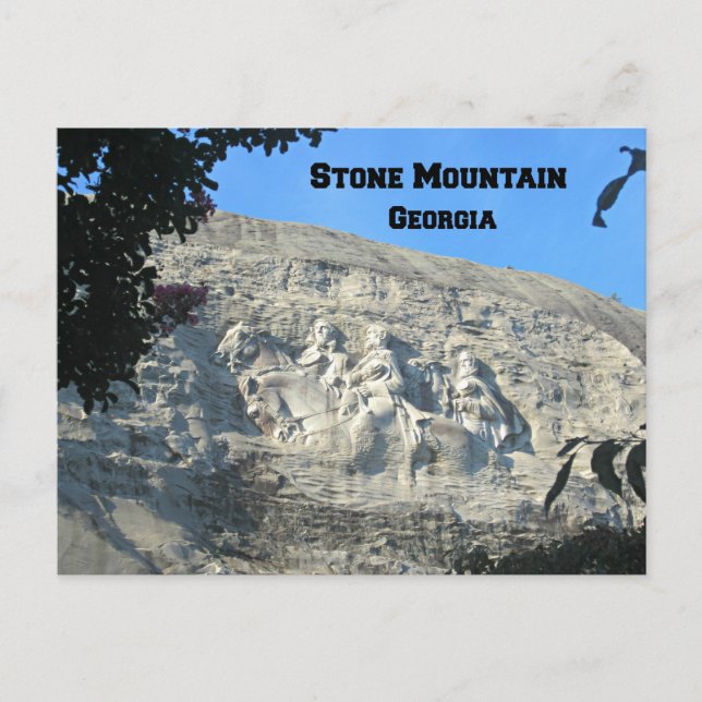 Stone Mountain, Georgia Postkarte (Vorderseite)