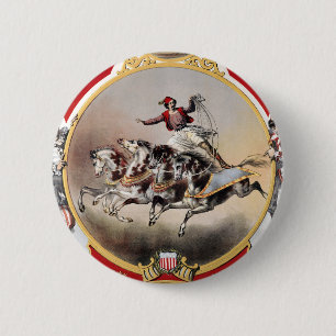 Stone & Murray's Zirkus, circa 1870. Button