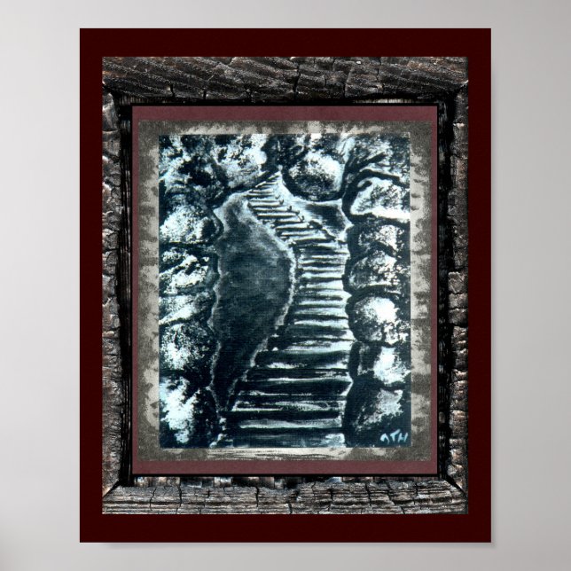 Stone Pathway Poster (Vorne)